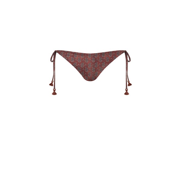 Johanna Ortiz Sagrado Bikini Bottom in Light Ochre