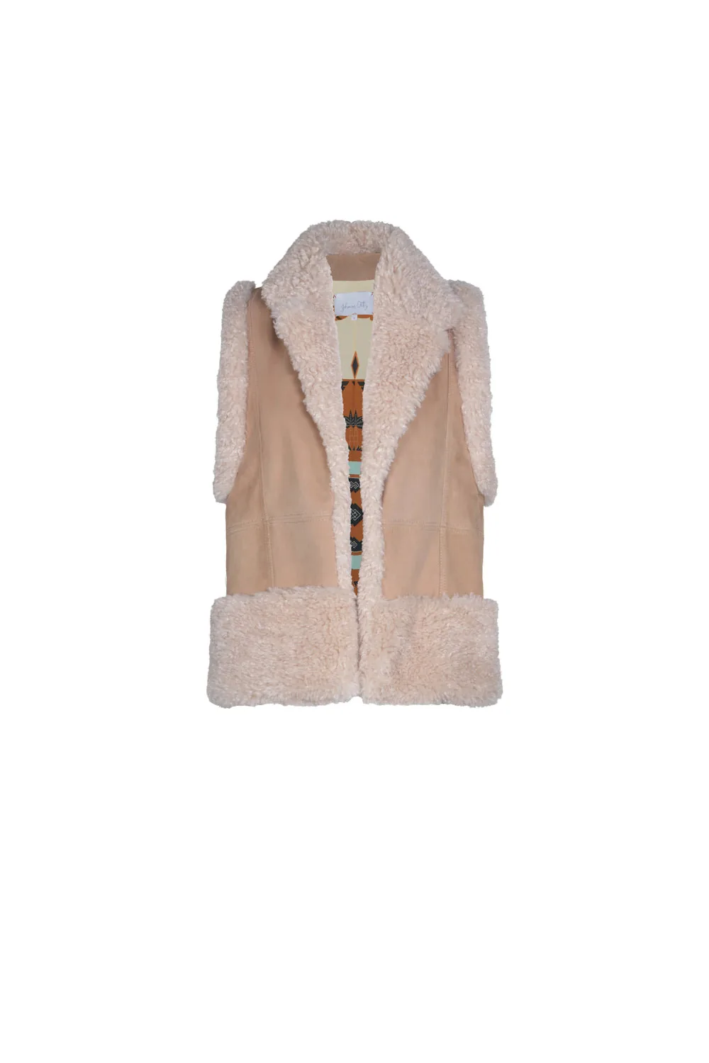 Johanna Ortiz Salty Air Vest in Ecru and Sand Johanna Ortiz Salty Air Vest in Ecru and Sand