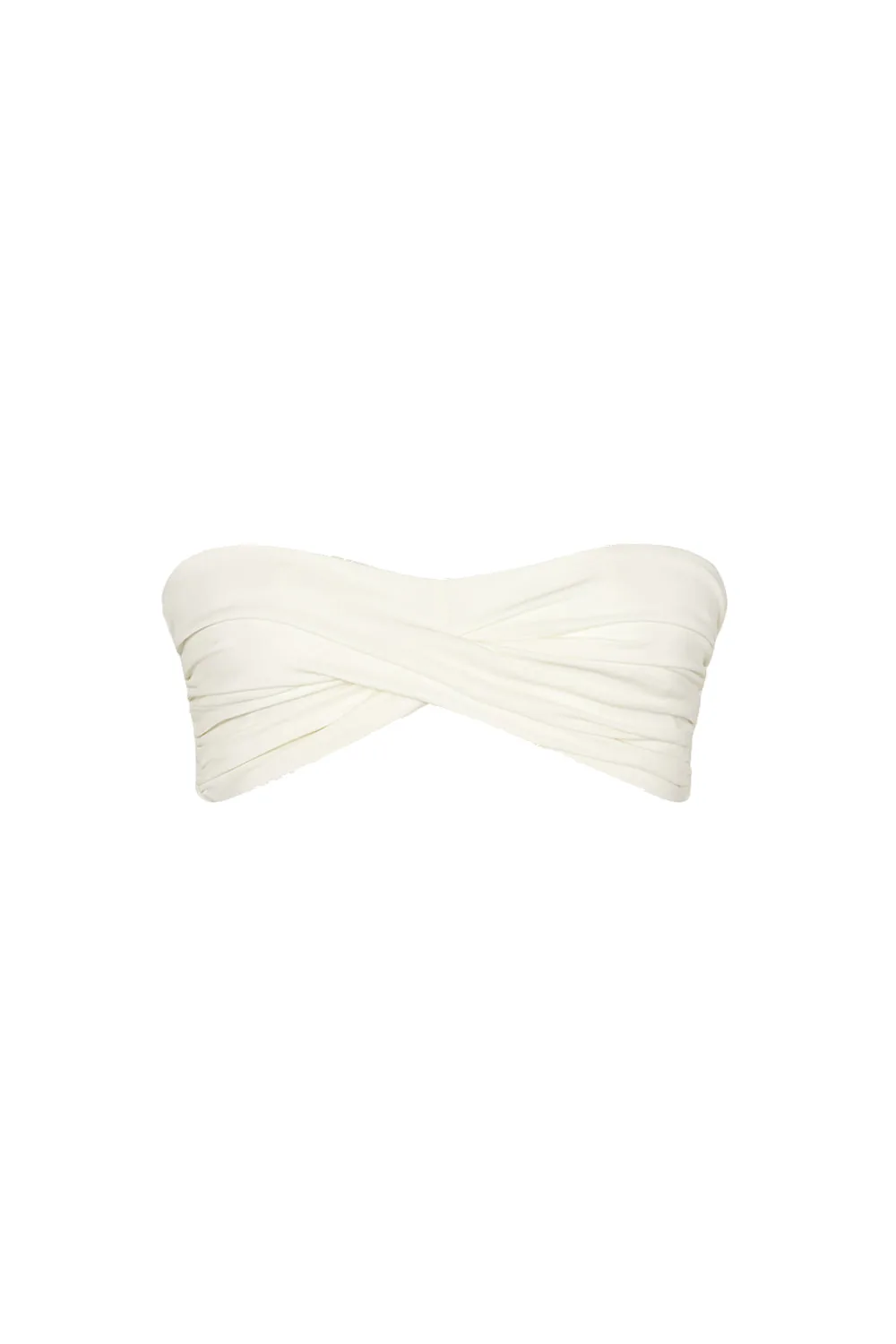 Johanna Ortiz Sea Sprite Bikini Top in Ecru Johanna Ortiz Sea Sprite Bikini Top in Ecru