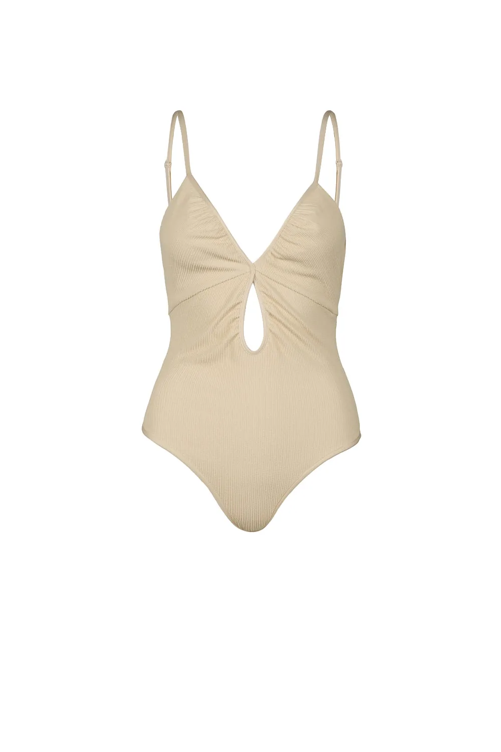 Johanna Ortiz Sundown Dust One Piece in Ecru Johanna Ortiz Sundown Dust One Piece in Ecru