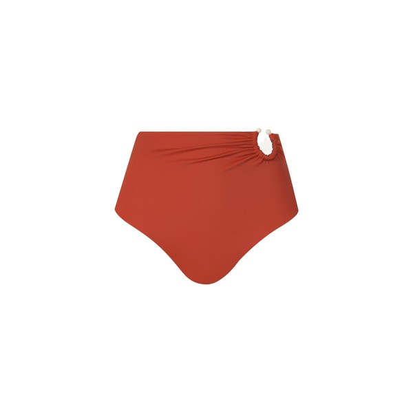 Johanna Ortiz Taita Bikini Bottom in Fire Red