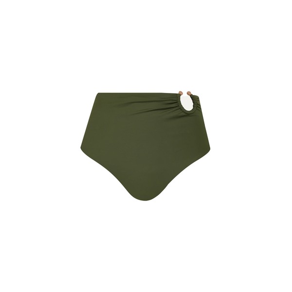 Johanna Ortiz Taita Bikini Bottom in Mistyc Green
