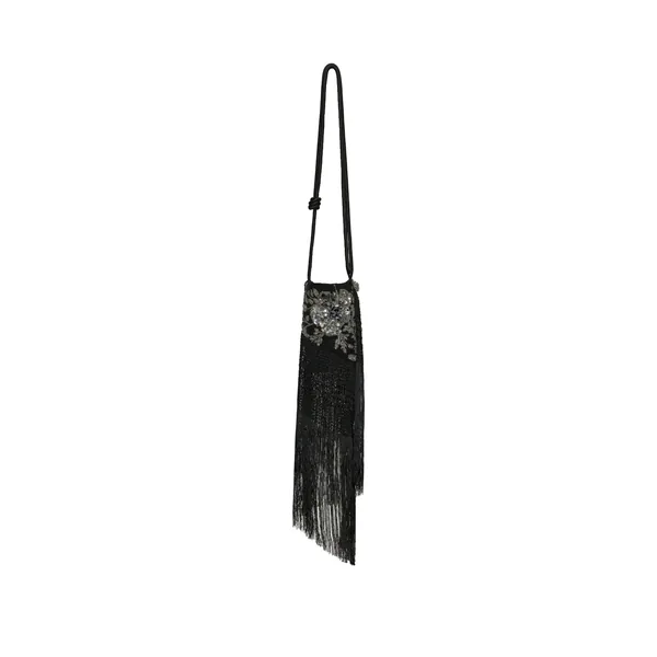 Verdant Spell Mochila in Black and Metallic Gray