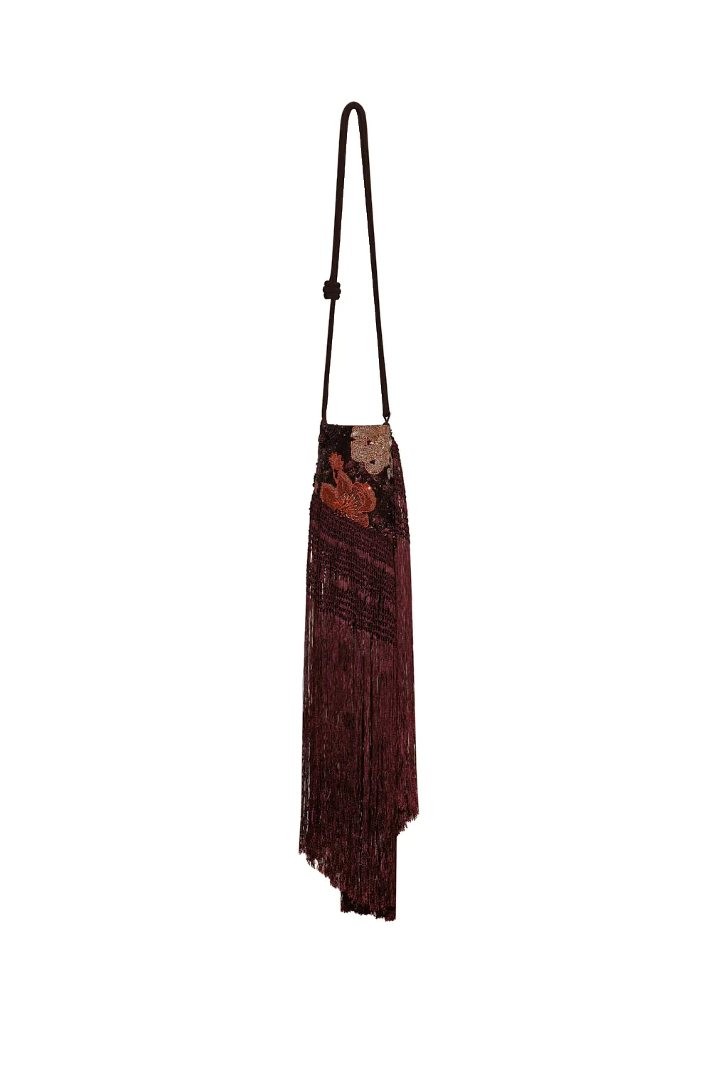 Johanna Ortiz Verdant Spell Mochila in Burgundy and Red Johanna Ortiz Verdant Spell Mochila in Burgundy and Red