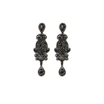 Johanna Ortiz Vivid Vibration Earrings in Metallic Gray