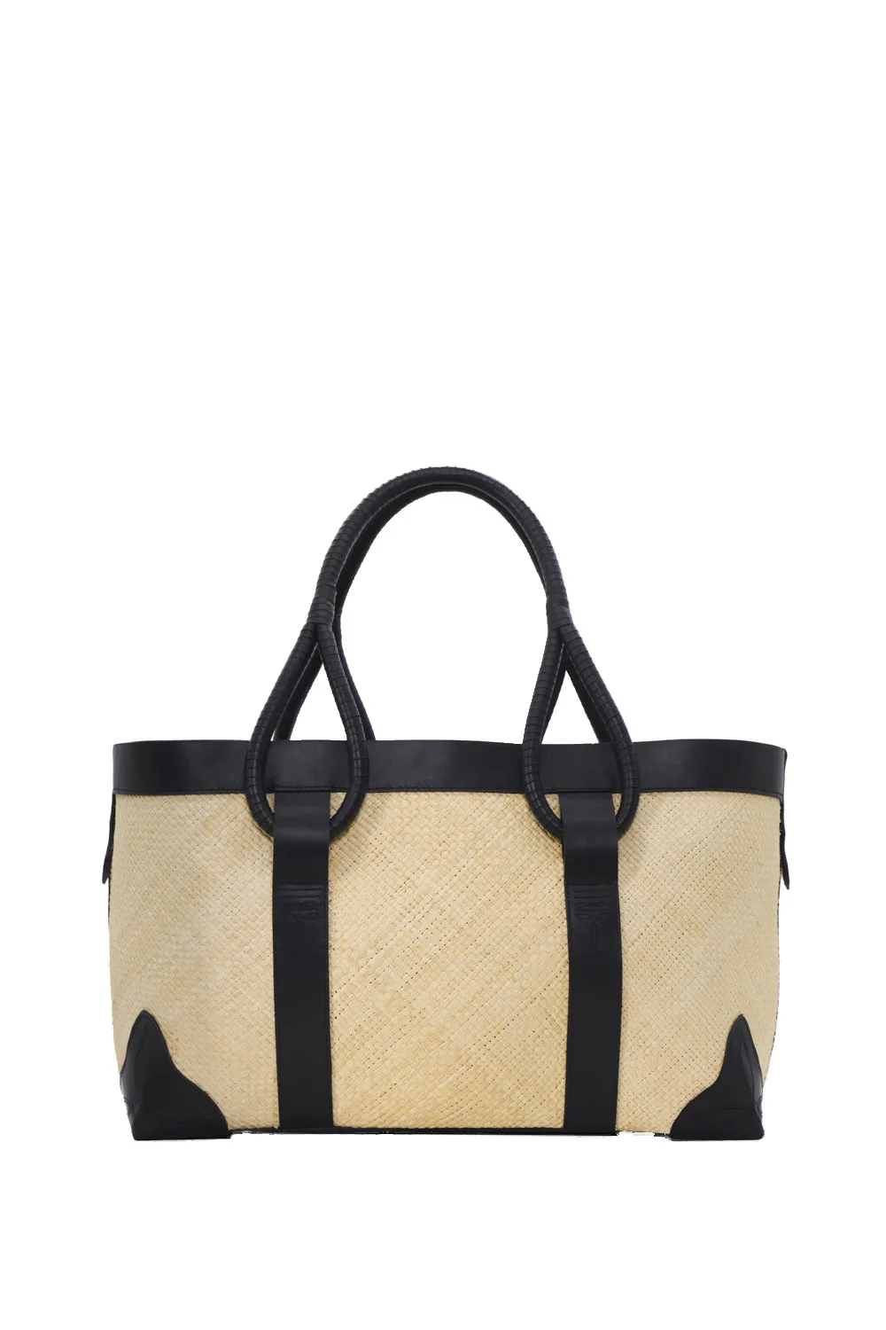 Johanna Ortiz Wind Traveler Tote Bag in Ecru and Black Johanna Ortiz Wind Traveler Tote Bag in Ecru and Black