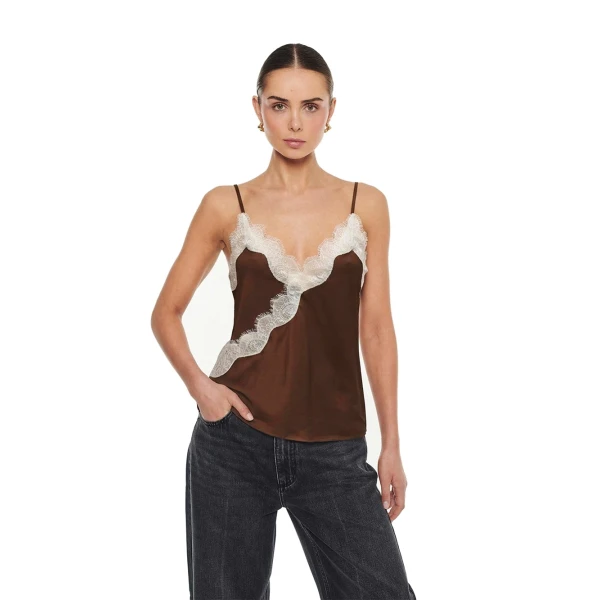 KIVARI Anki Top in Chocolate, view 2