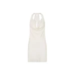 KIVARI Arabella Halter Top in Cream
