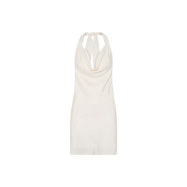 KIVARI Arabella Halter Top in Cream