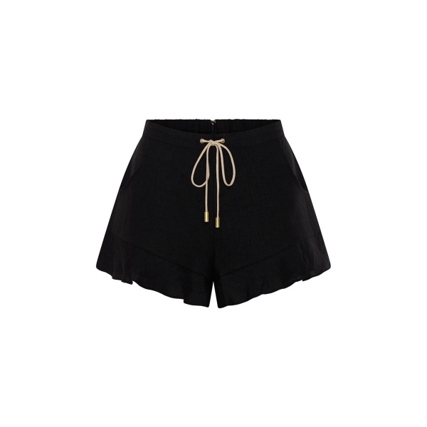 KIVARI Azarea Short in Black