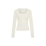 KIVARI Bonnie Lace Top in Ivory