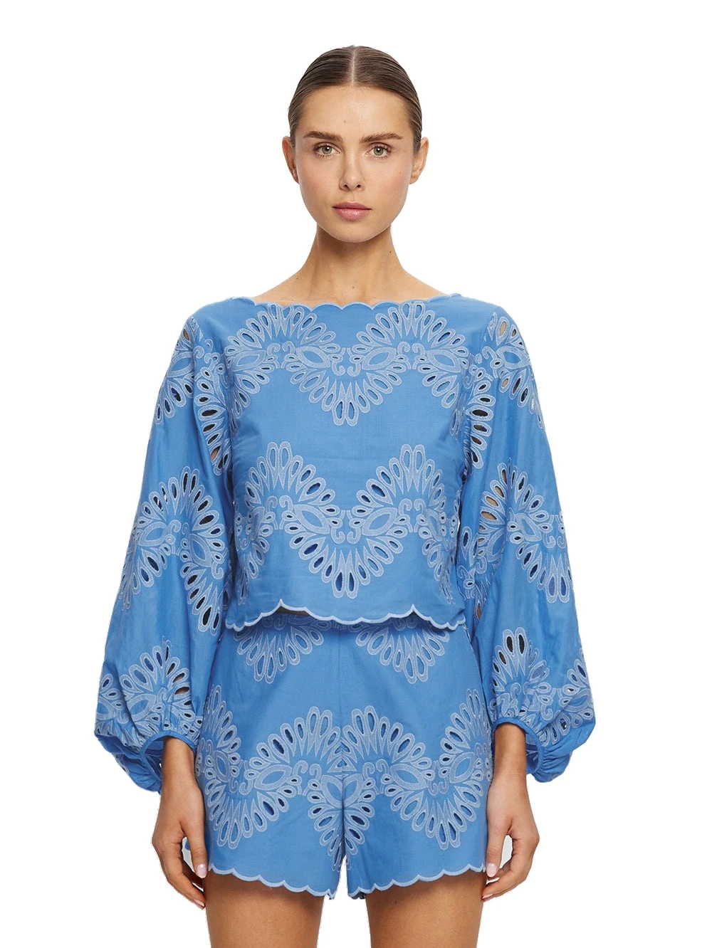KIVARI tops Australia Signature Tops – Luxury Shoes KIVARI Danielle Top in Blue