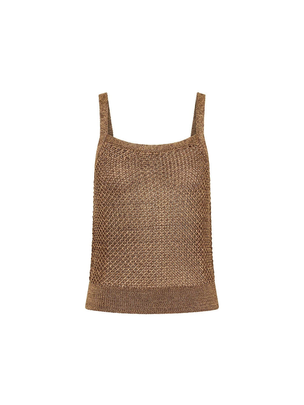 KIVARI knitwear Australia Signature Knitwear – Luxury Shoes KIVARI Debby Knit Cami in Rust