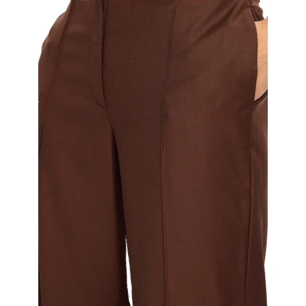 KIVARI Delany Pant in Chocolate, view 6