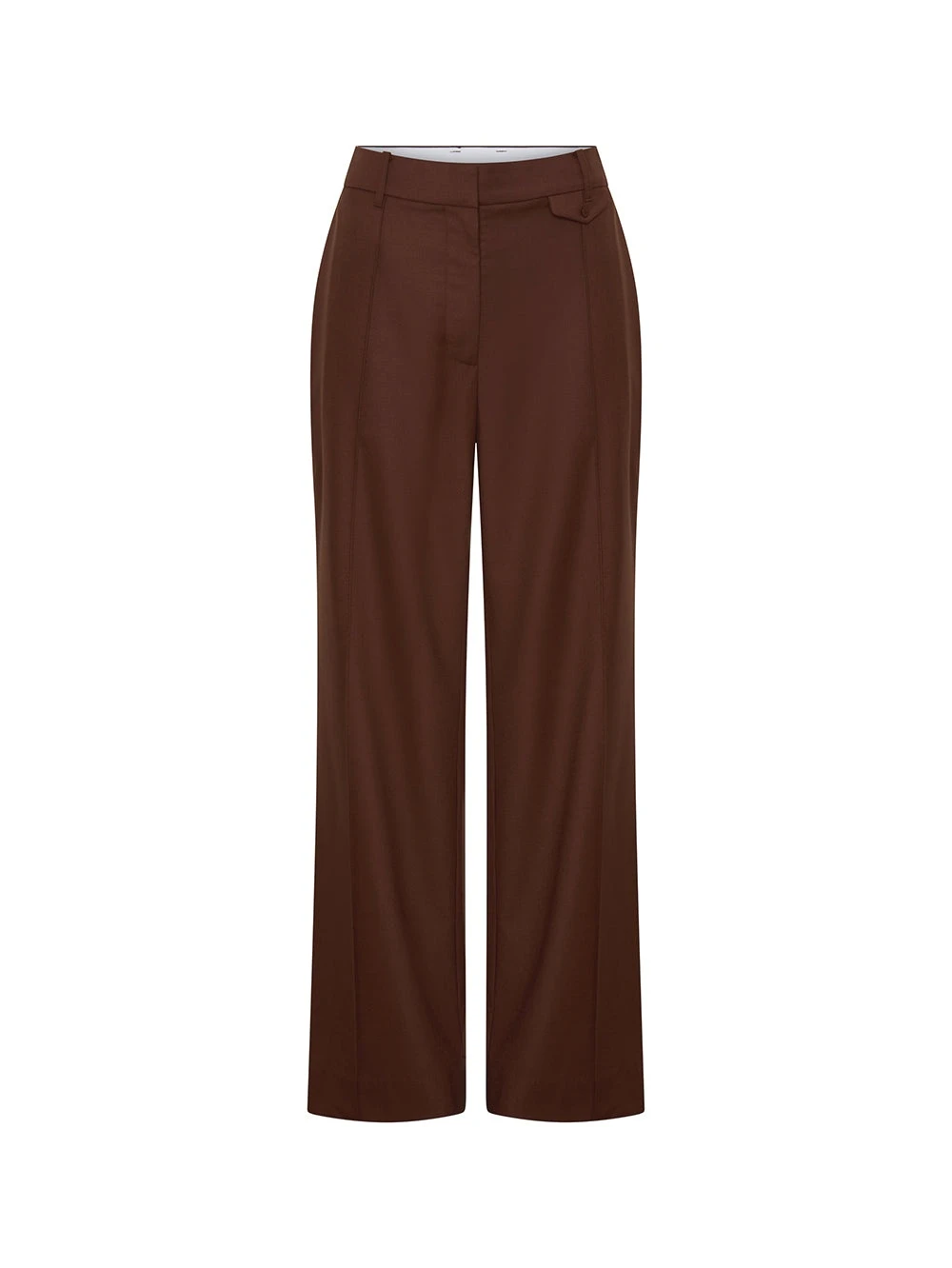 KIVARI pants Australia Signature Pants – Luxury Shoes KIVARI Delany Pant in Chocolate