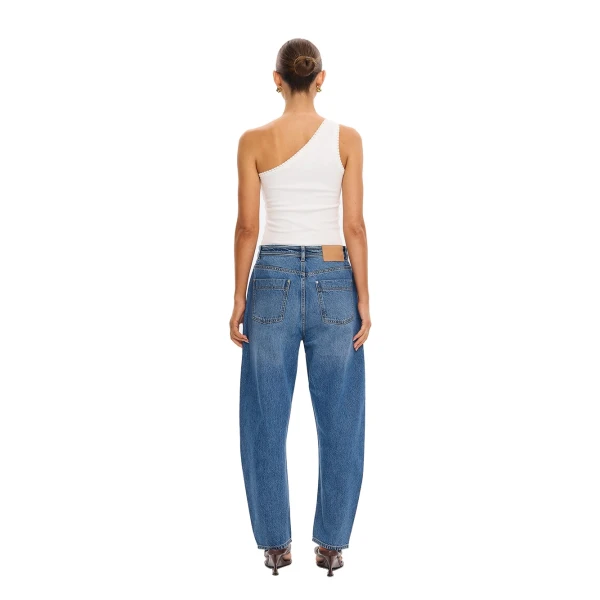 KIVARI Dylan Barrel Jean in Drift Blue, view 4
