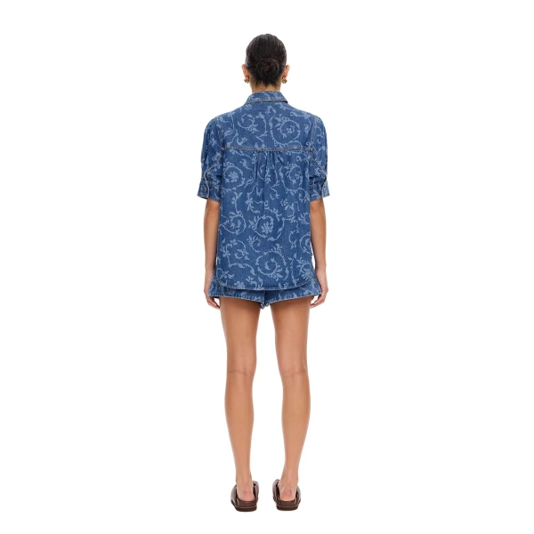 KIVARI Elina Denim Shirt, view 5