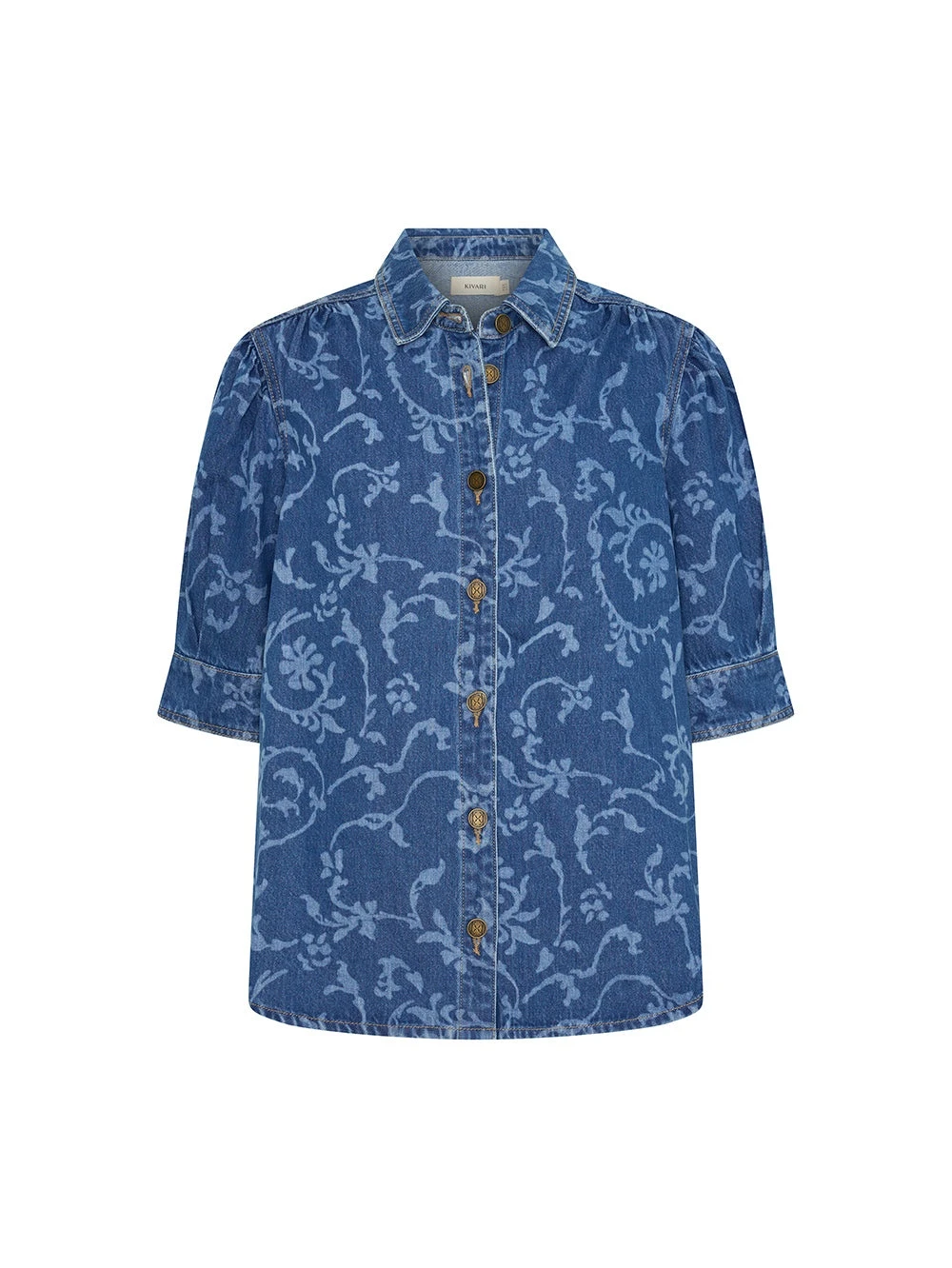 KIVARI tops Australia Signature Tops – Luxury Shoes KIVARI Elina Denim Shirt