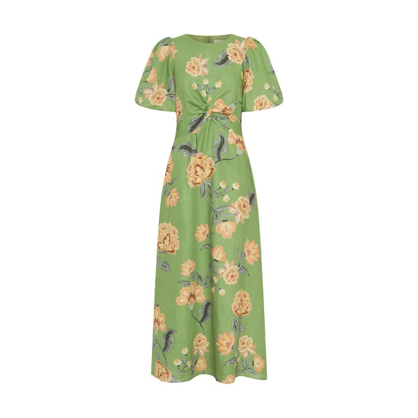 KIVARI Eve Maxi Dress in Green