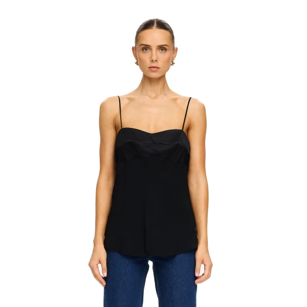 KIVARI Fira Top in Black, view 2