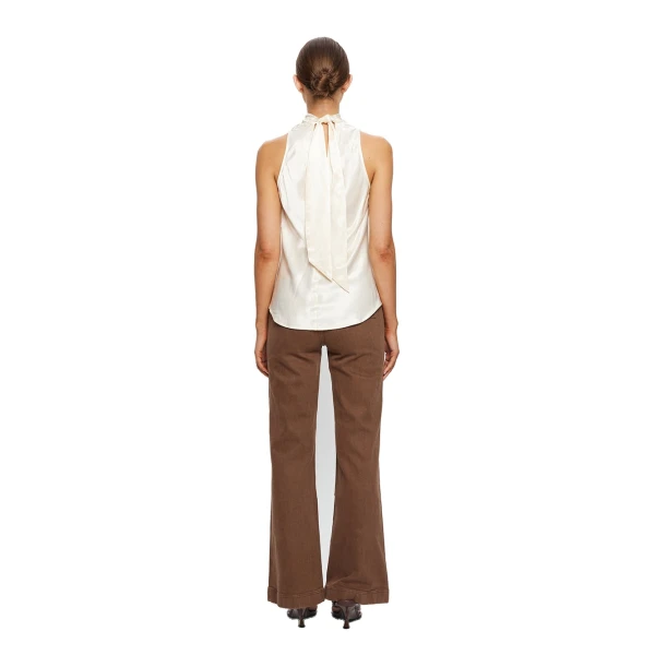 KIVARI Halle Top in Ivory, view 5