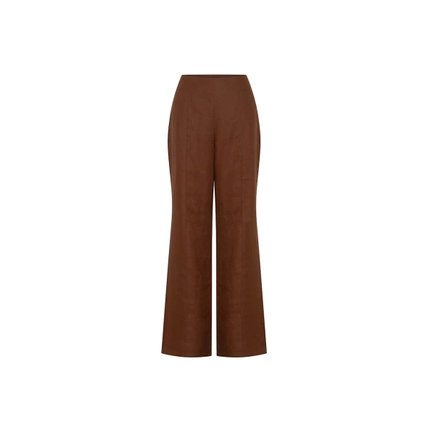 KIVARI Indra Pant in Chocolate