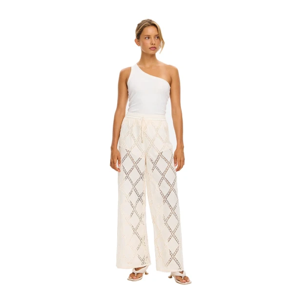 KIVARI Izzy Pant in Cream, view 2