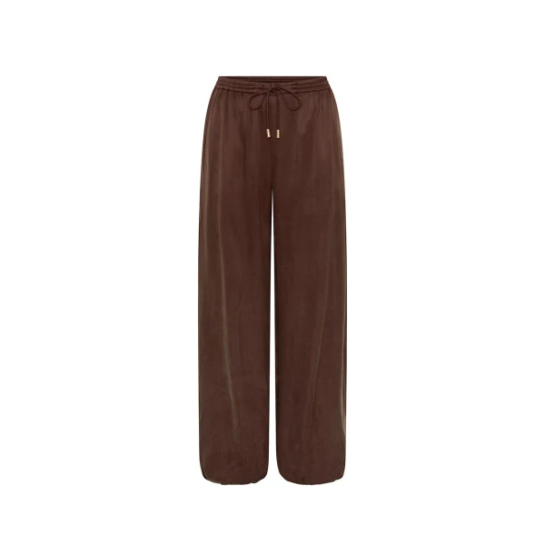 Jaxon Balloon Pant in Chocolate