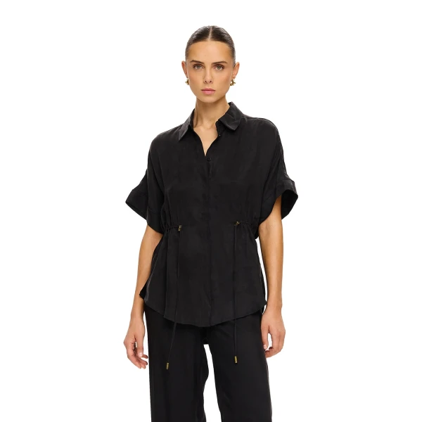 KIVARI Jaxon Shirt in Black, view 2