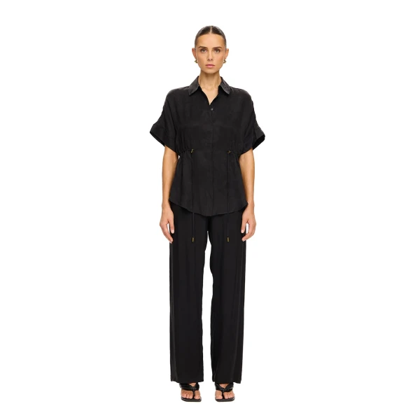 KIVARI Jaxon Shirt in Black, view 3