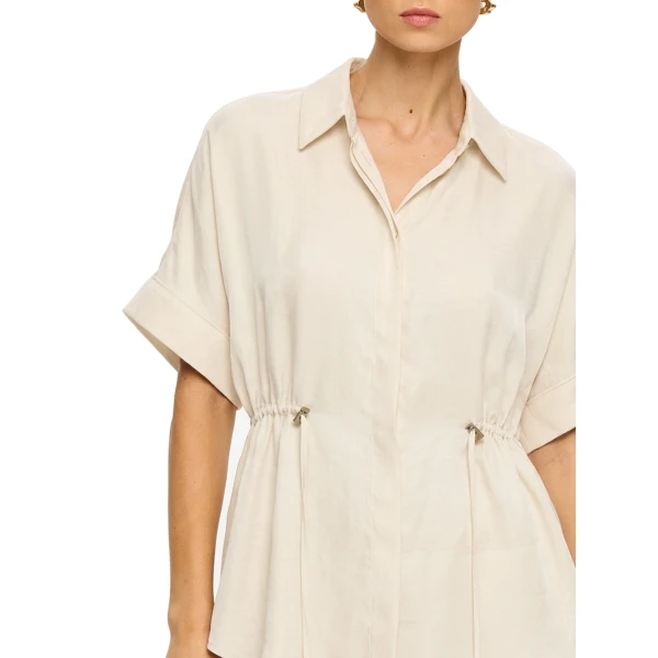 KIVARI Jaxon Shirt in Champagne, view 5