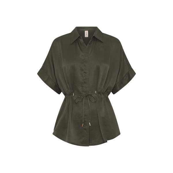 KIVARI Jaxon Shirt in Dark Green