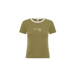 KIVARI Kivari Club Baby Tee in Olive