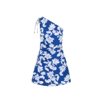KIVARI Linda Mini Dress in Blue Butter