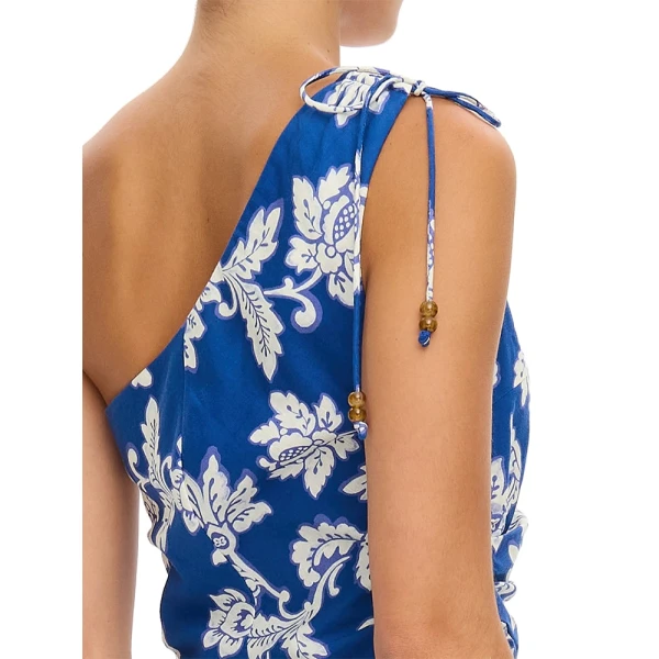 KIVARI Linda Mini Dress in Blue Butter, view 5