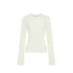 KIVARI Logan Knit Top in Cream