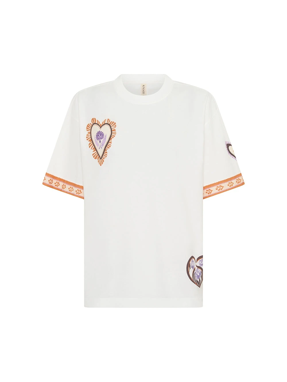 KIVARI tops Australia Signature Tops – Luxury Shoes KIVARI Marit Oversized Tee in Ivory