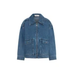 KIVARI Rita Denim Jacket in Drift Blue