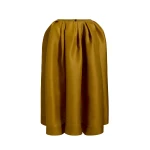 Khaite Adara Skirt in Bronze | Skirts | Luxury Shoes 