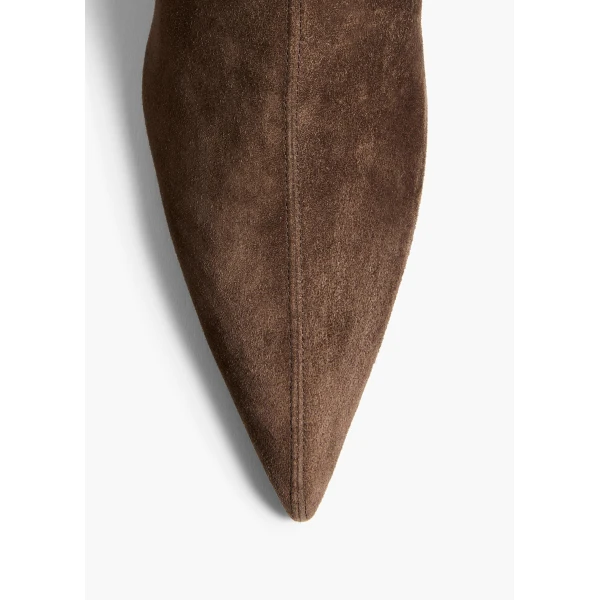 Andee Ankle Boot in Ebano Suede - Image 5