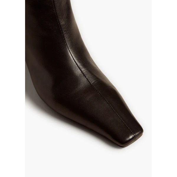 Arizona Boot in Black Leather - Image 3