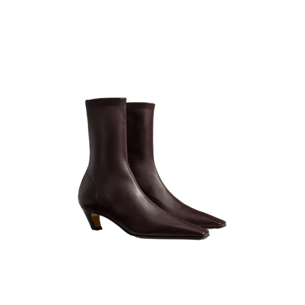 Arizona Stretch Ankle Boot in Bordeaux - Image 2