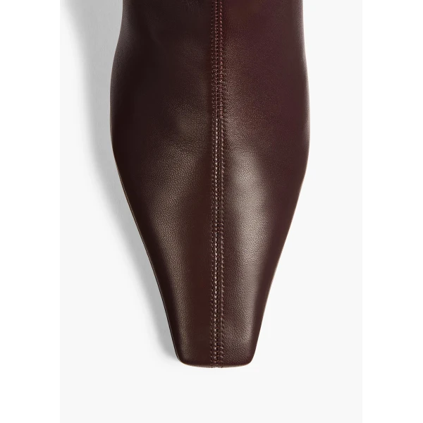 Arizona Stretch Ankle Boot in Bordeaux - Image 4
