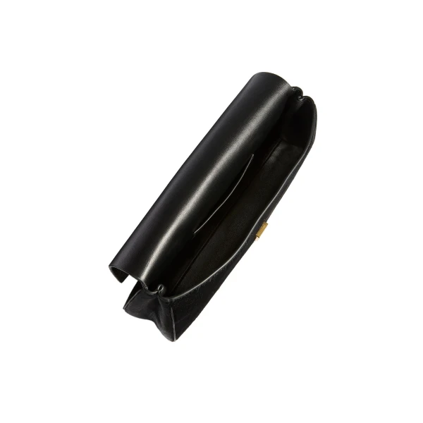 Audrey Clutch in Black Haircalf - Image 4