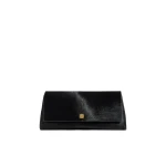 Khaite Audrey Clutch in Black Haircalf