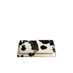 Khaite Audrey Clutch in Cow Print Haircalf