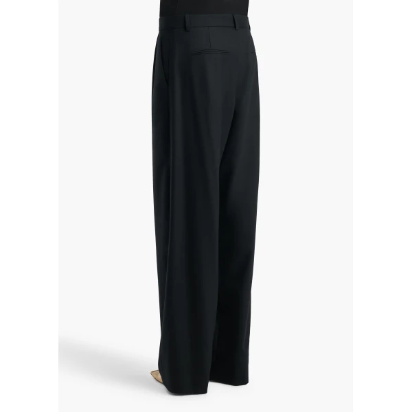 August Pant in Black Wool - Image 4