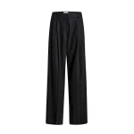 Khaite August Pant in Charcoal | Pants | Luxury Shoes 