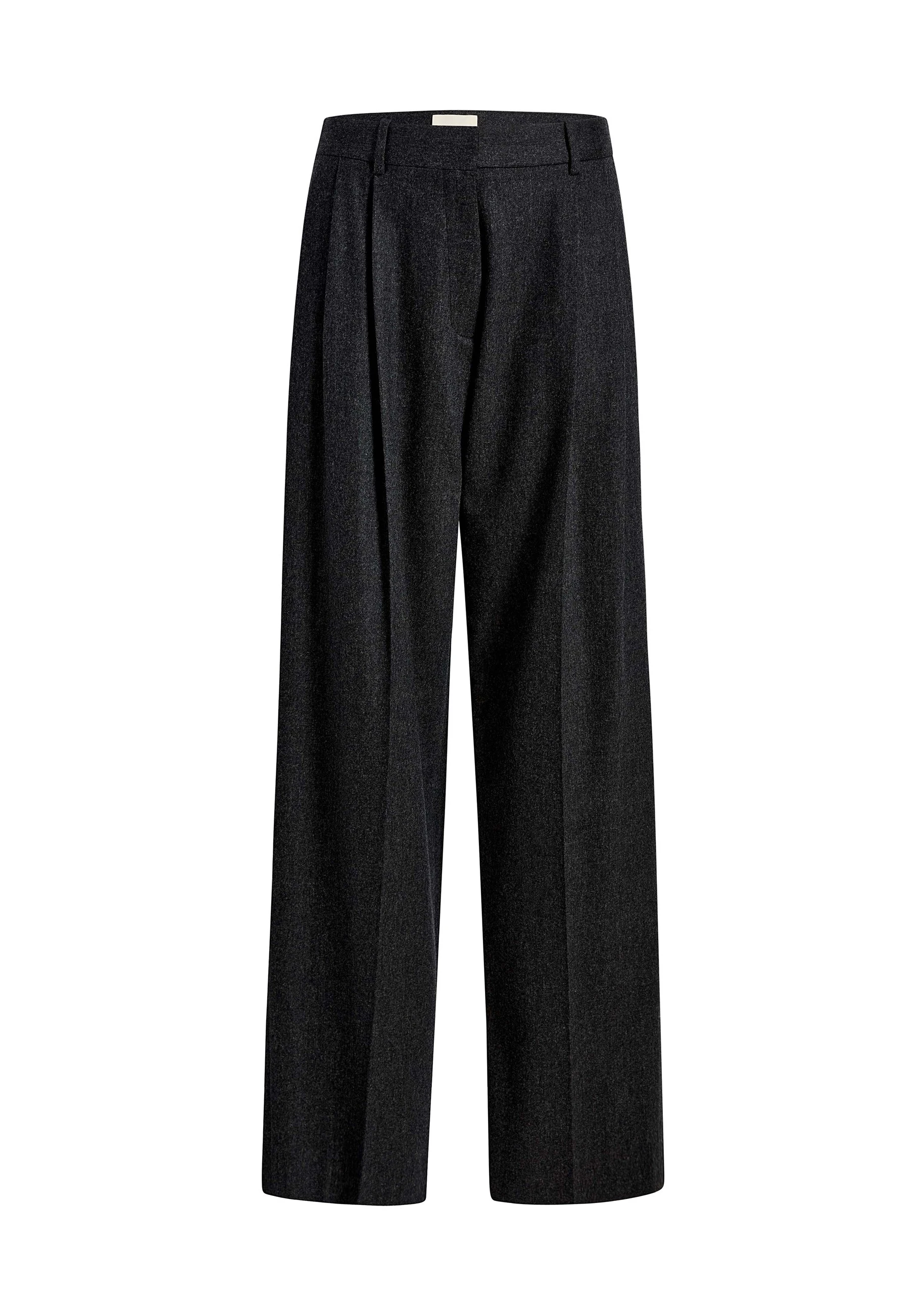 Khaite August Pant in Charcoal | Pants | Luxury Shoes Khaite August Pant in Charcoal | Pants | Luxury Shoes