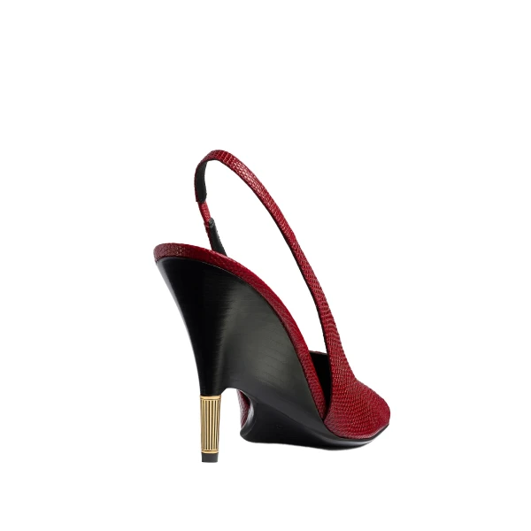 Bella Pump in Ruby Lizard - Image 4